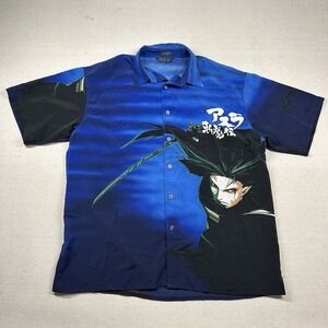 Vintage MT:2 Shirt Mens 2xl‎ Asian Anime Camp Manga Samurai Warrior Rockabilly